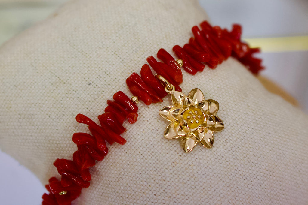 Bracelet « Orto » Corail de Bonifacio