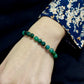 Bracelet Pacifique en Émeraude et Or
