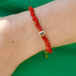 Bracelet "Palma" en Corail Corse de Bonifacio