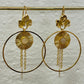 Boucles d’oreilles Rêve Solaire en Pierre de soleil