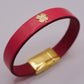 Bracelet Bonheur en cuir