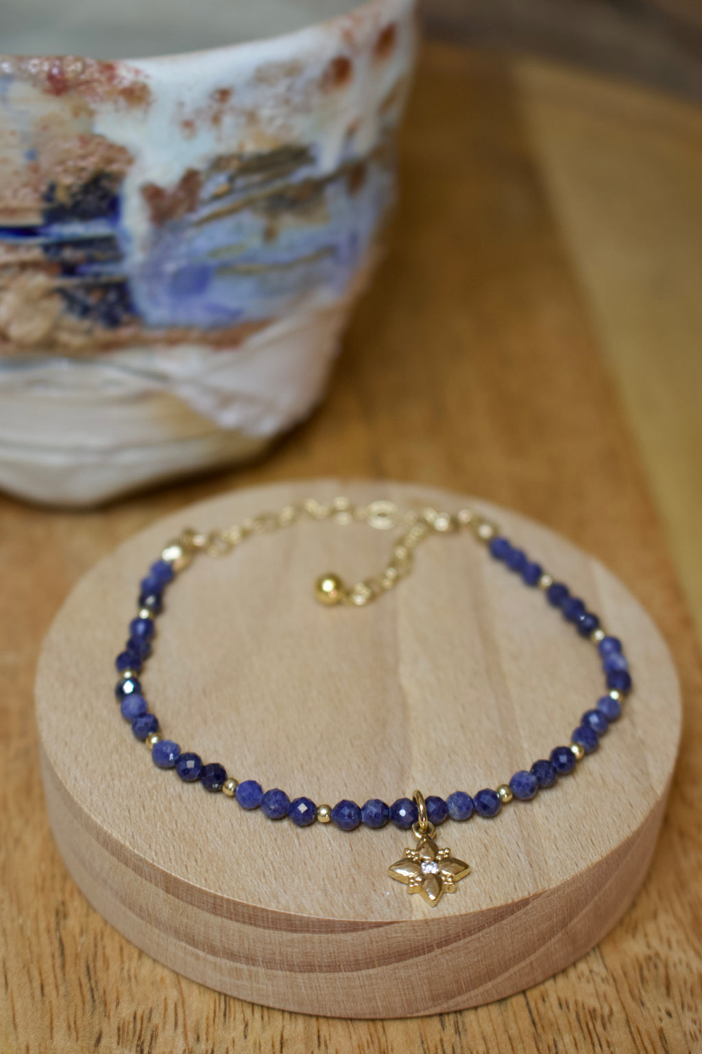 Bracelet « Étoilé » en Saphir et or