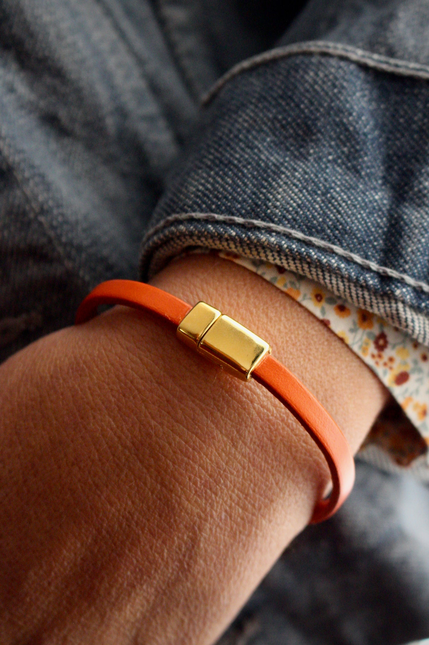 Bracelet Oriole en Cuir