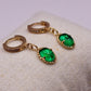 Boucles d’oreilles « Or & Jardin » Plaqué Or