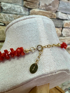 Collier « Sperone » en corail Corse