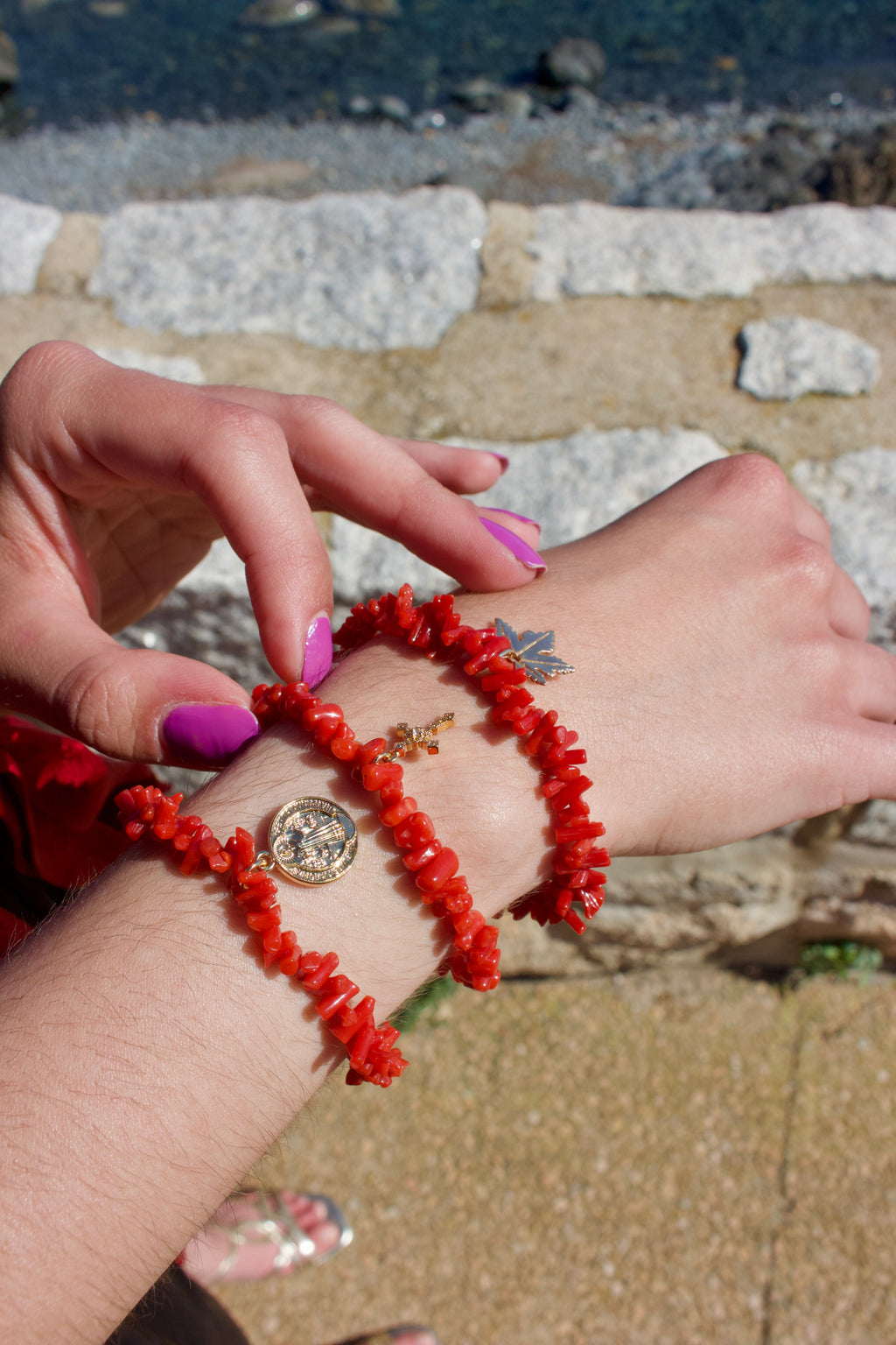 Bracelet « Vivario » Corail de Bonifacio