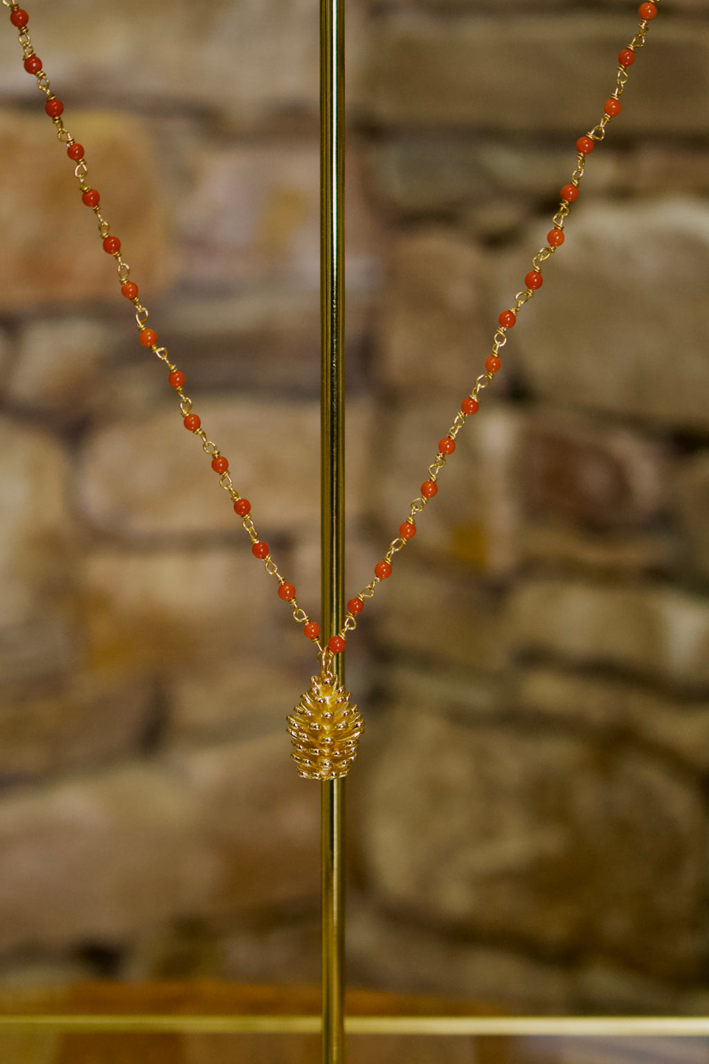 Collier « Evisa » Corail de Bonifacio