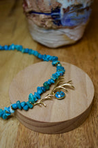 Collier « Diadème » Turquoise d’Arizona