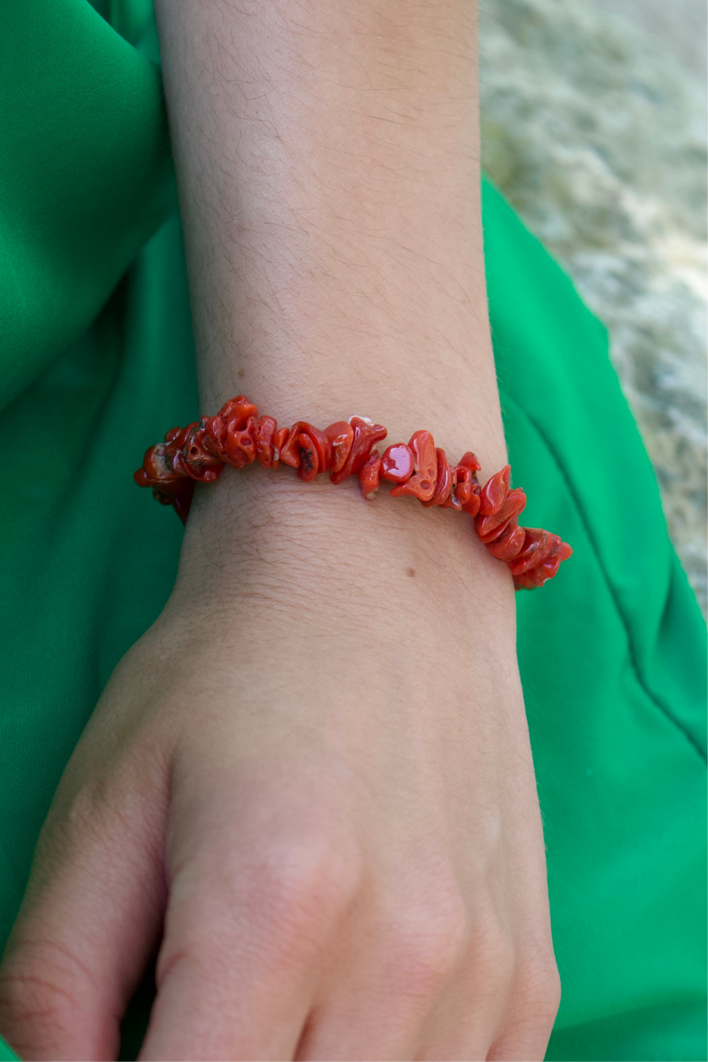 Bracelet "Balistra" Corail Corse de Bonifacio