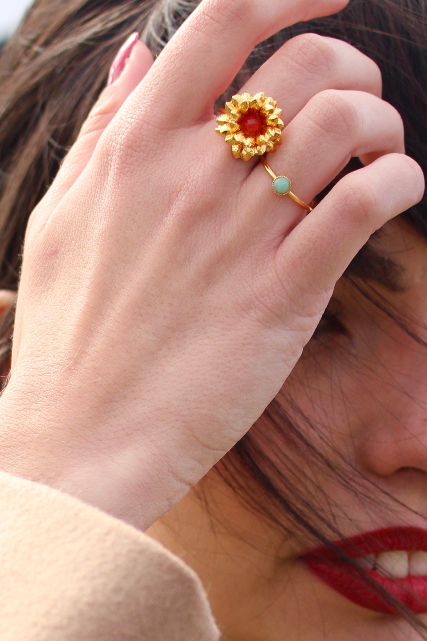 Bague « Essence » Émeraude