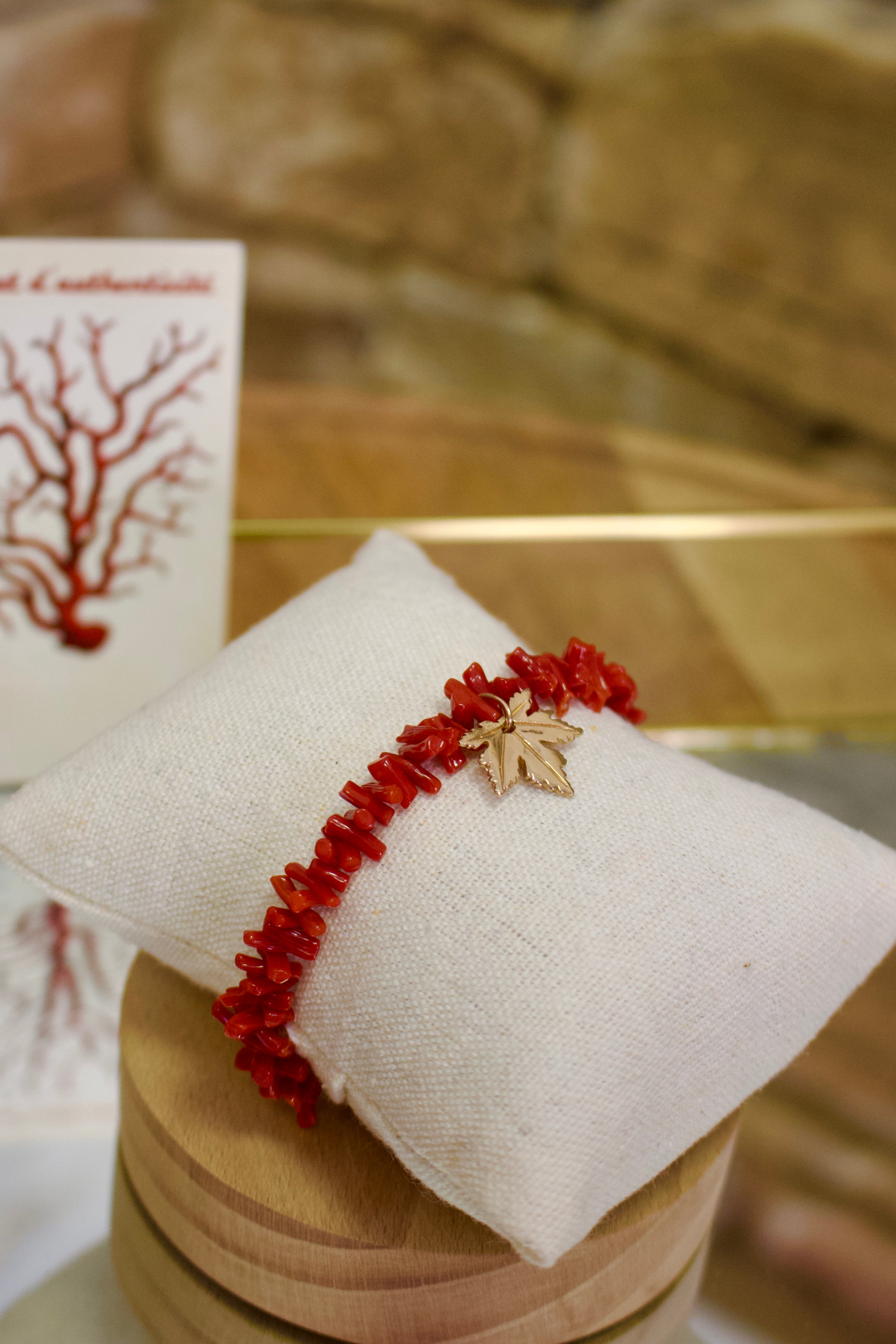 Bracelet « Vivario » Corail de Bonifacio