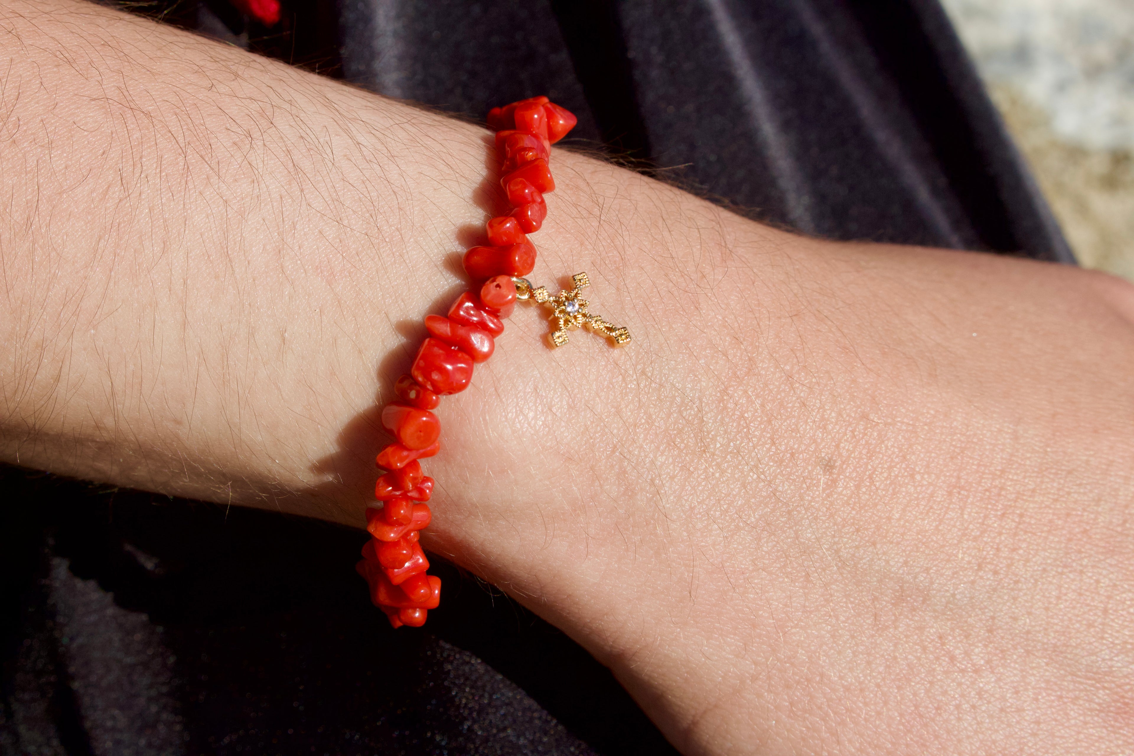 Bracelet « Sartene » Corail de Bonifacio
