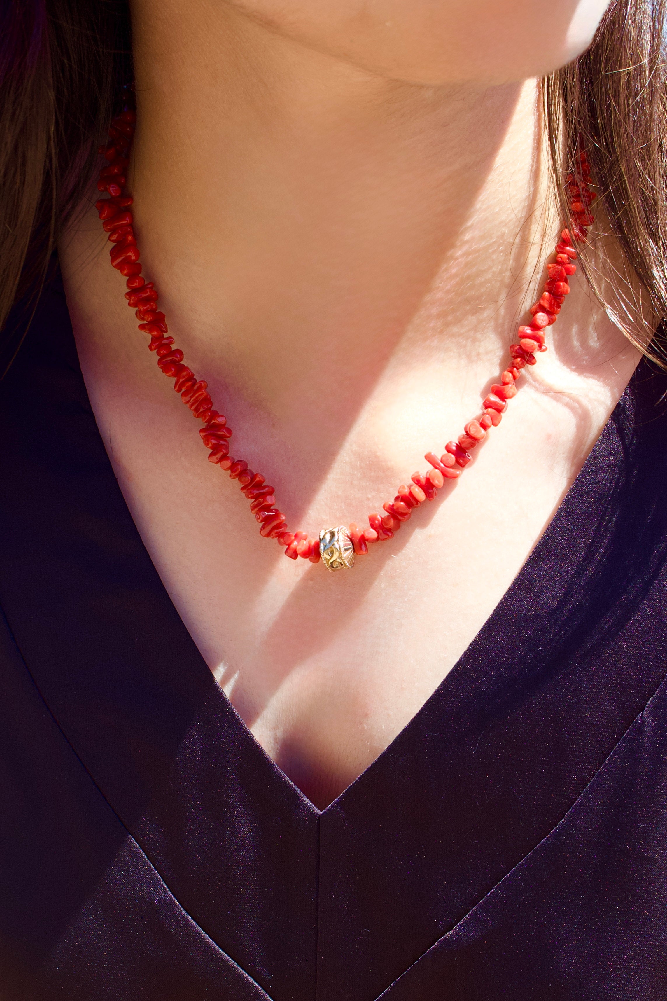 Collier « Bastia » Corail de Bonifacio
