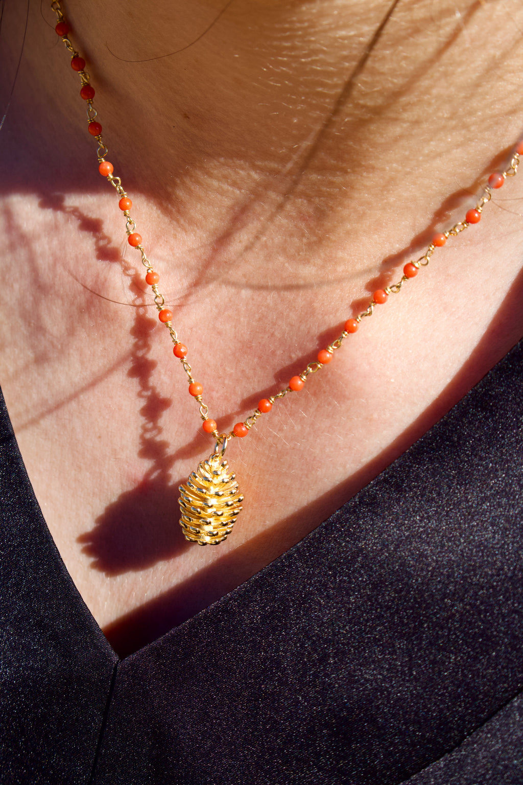 Collier « Evisa » Corail de Bonifacio