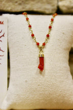 Collier « Héritage » Corail de Bonifacio