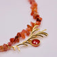 Collier Diadème en Cornaline