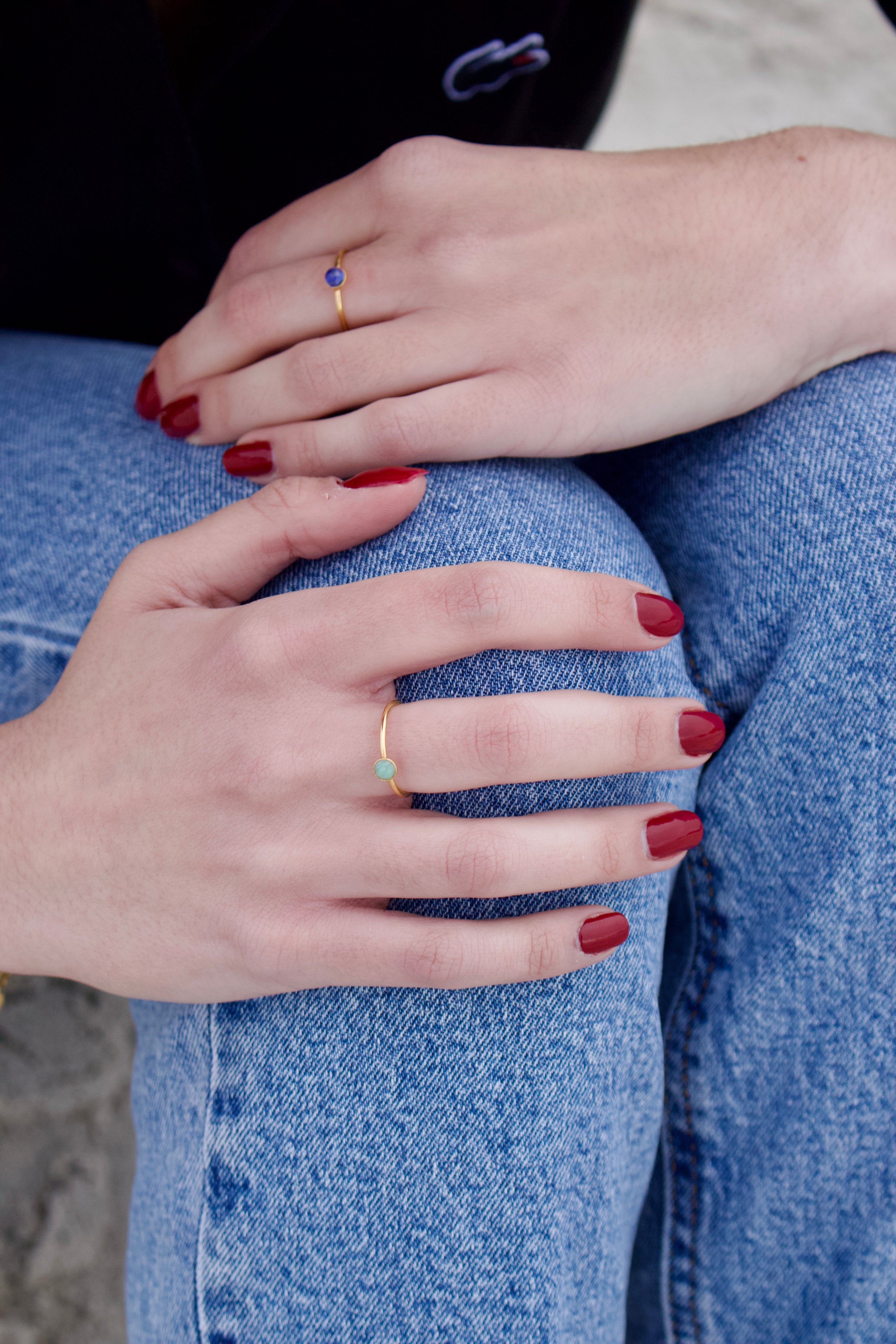 Bague « Essence » Cyanite