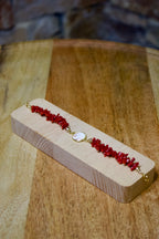 Bracelet « Santa-Lucia » Œil de Saint-Lucie et Corail de Bonifacio