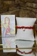 Bracelet « Protection » Corail de Bonifacio et Œil de Sainte-Lucie