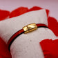 Bracelet « Couture » Cuir