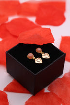 Boucles d’oreilles « Union » pierre de Soleil