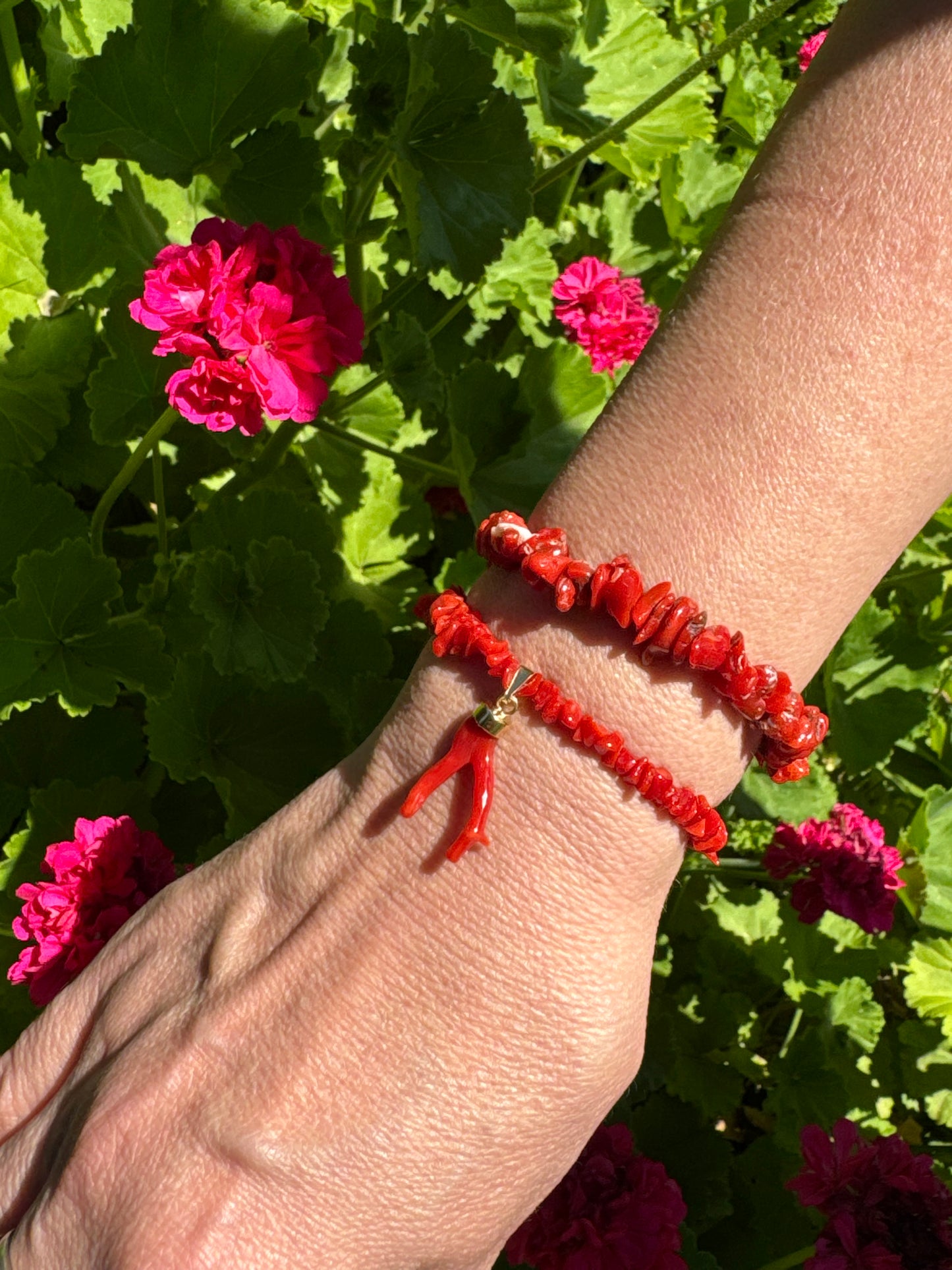 Bracelet "Balistra" Corail Corse de Bonifacio