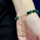 Bracelet Pacifique en Émeraude et Or