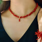 Collier « Sperone » en corail Corse