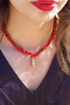 Collier « Centuri » Corail de Bonifacio