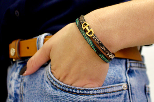 Bracelet Boa en Cuir