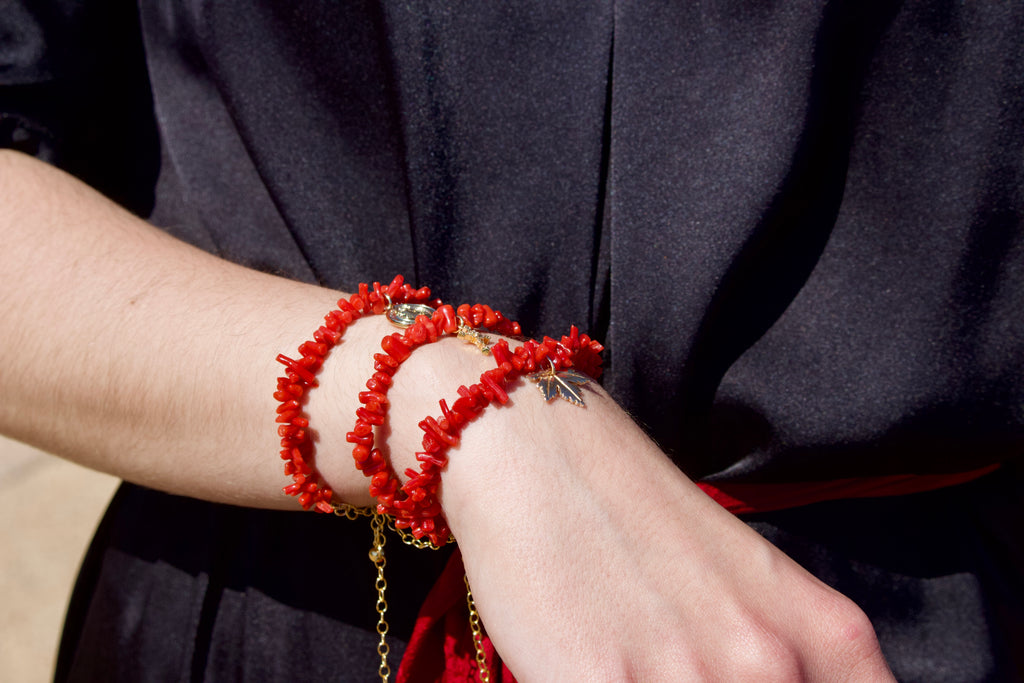 Bracelet « Vivario » Corail de Bonifacio