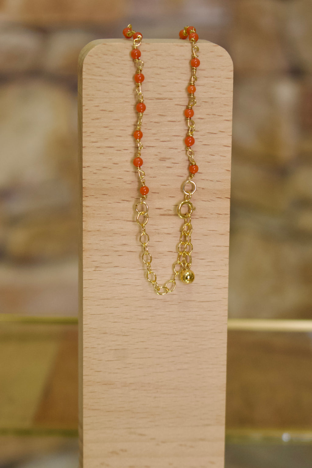 Collier « Evisa » Corail de Bonifacio