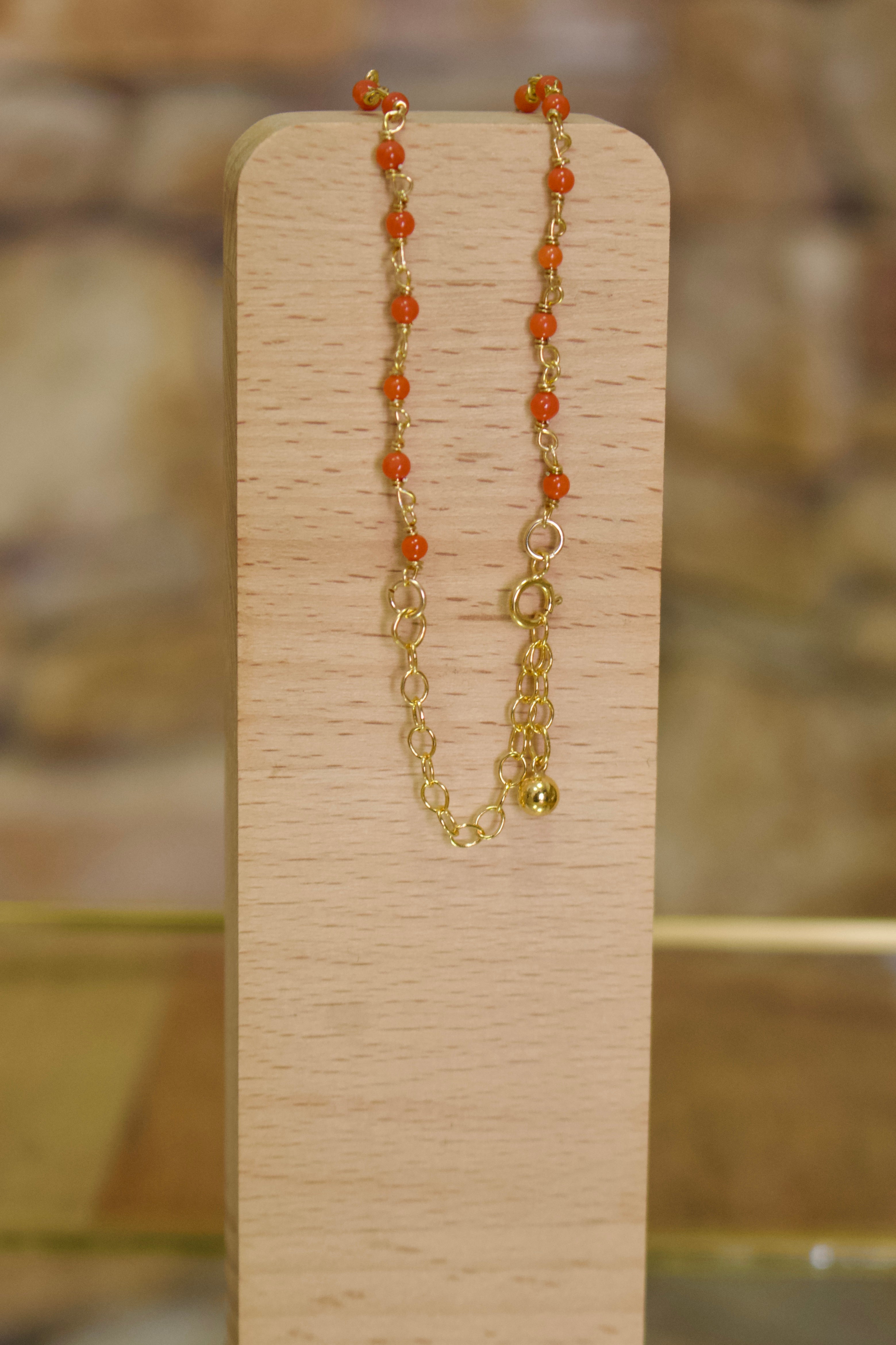 Collier « Evisa » Corail de Bonifacio