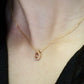 Collier Diana en Plaqué Or