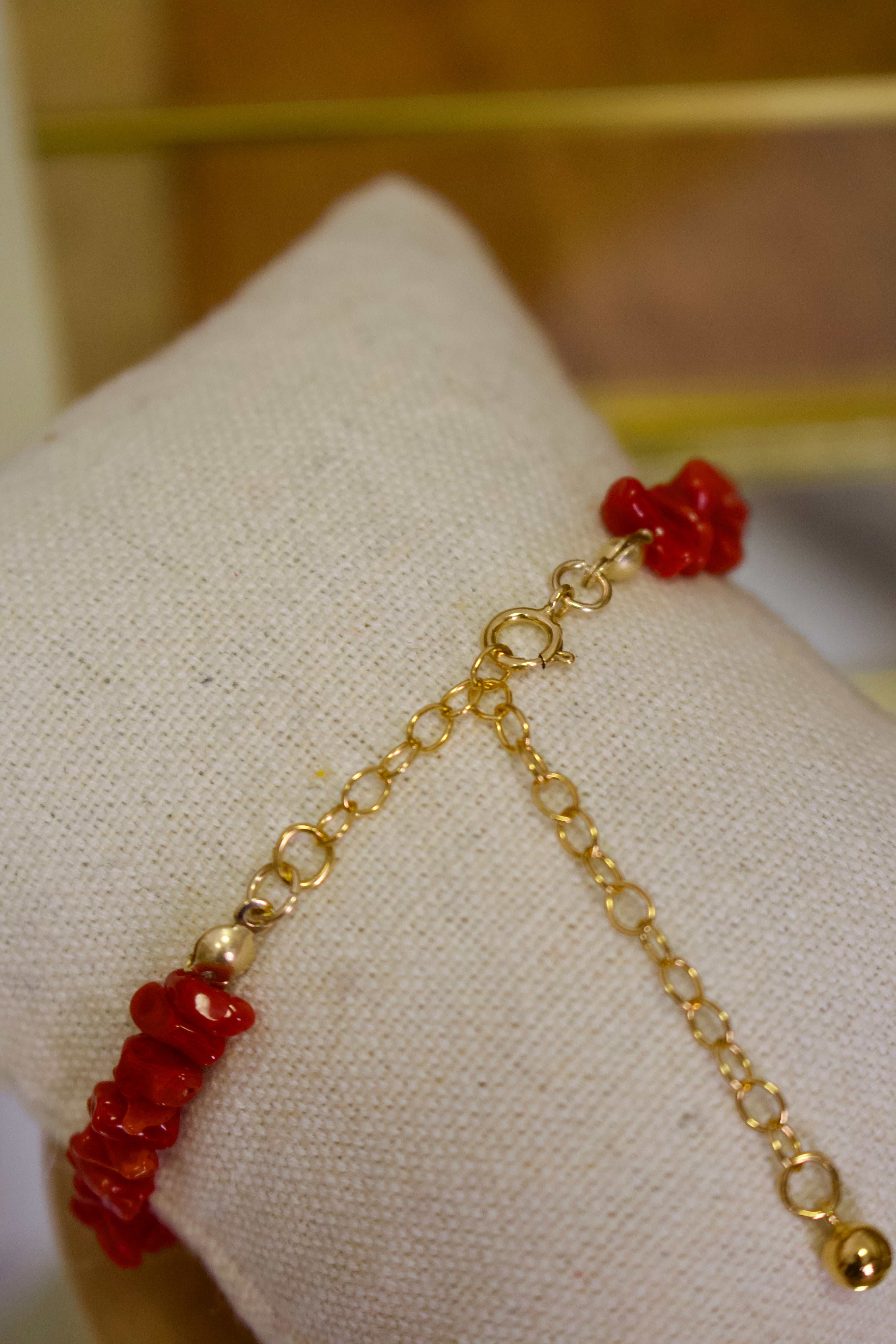 Bracelet « Biguglia » Corail de Bonifacio