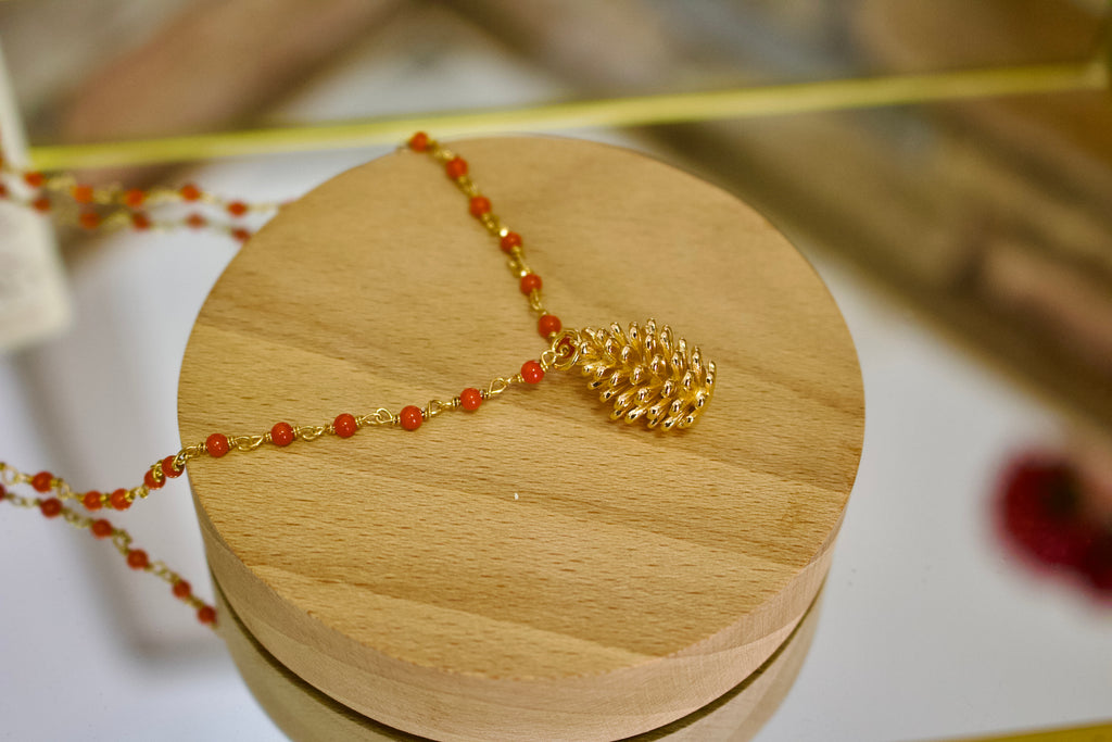 Collier « Evisa » Corail de Bonifacio