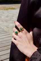 Bague « Macchja » Malachite