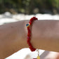 Bracelet "Palma" en Corail Corse de Bonifacio