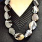 Collier Bouclier en Agate