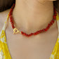 Collier « Balistra » en Corail de Bonifacio