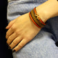 Bracelet Croco en Cuir