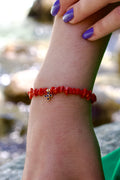 Bracelet "Stagnolu" en Corail Corse de Bonifacio
