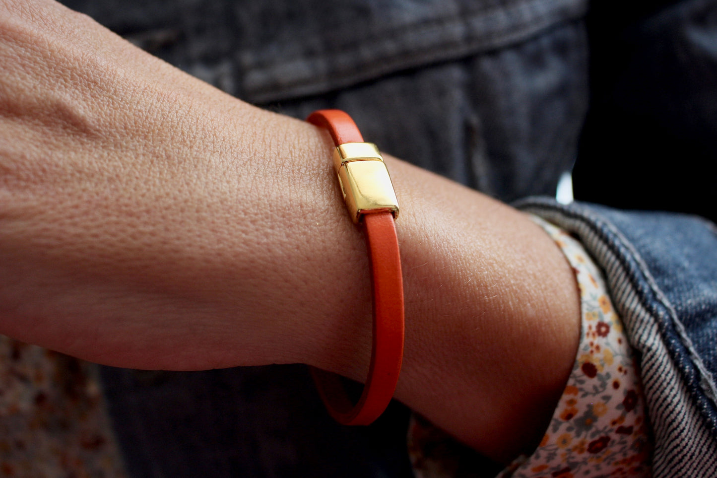 Bracelet Oriole en Cuir