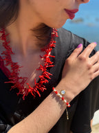 Bracelet « Solenzara » Corail de Bonifacio
