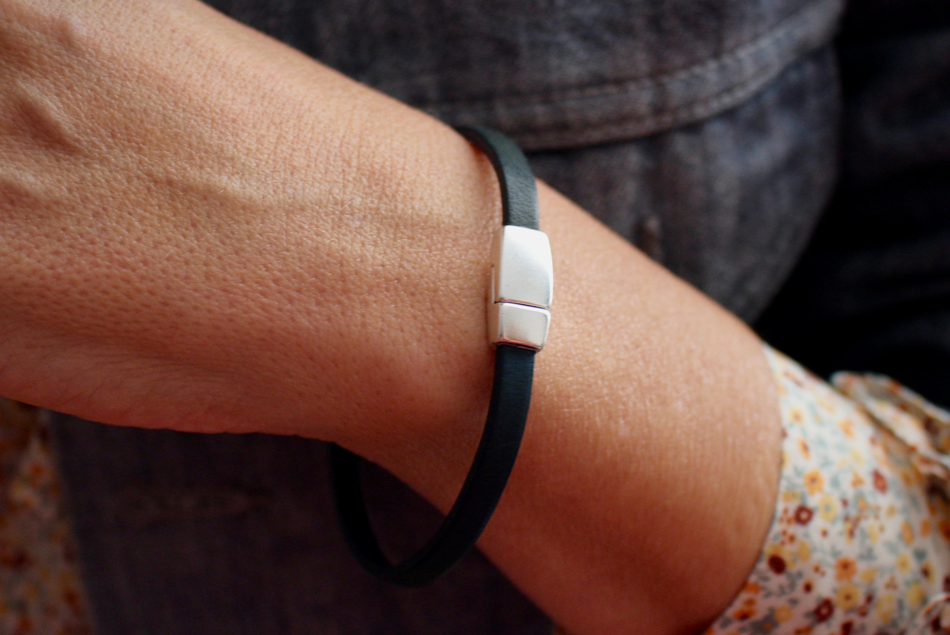 Bracelet Nuit en Cuir