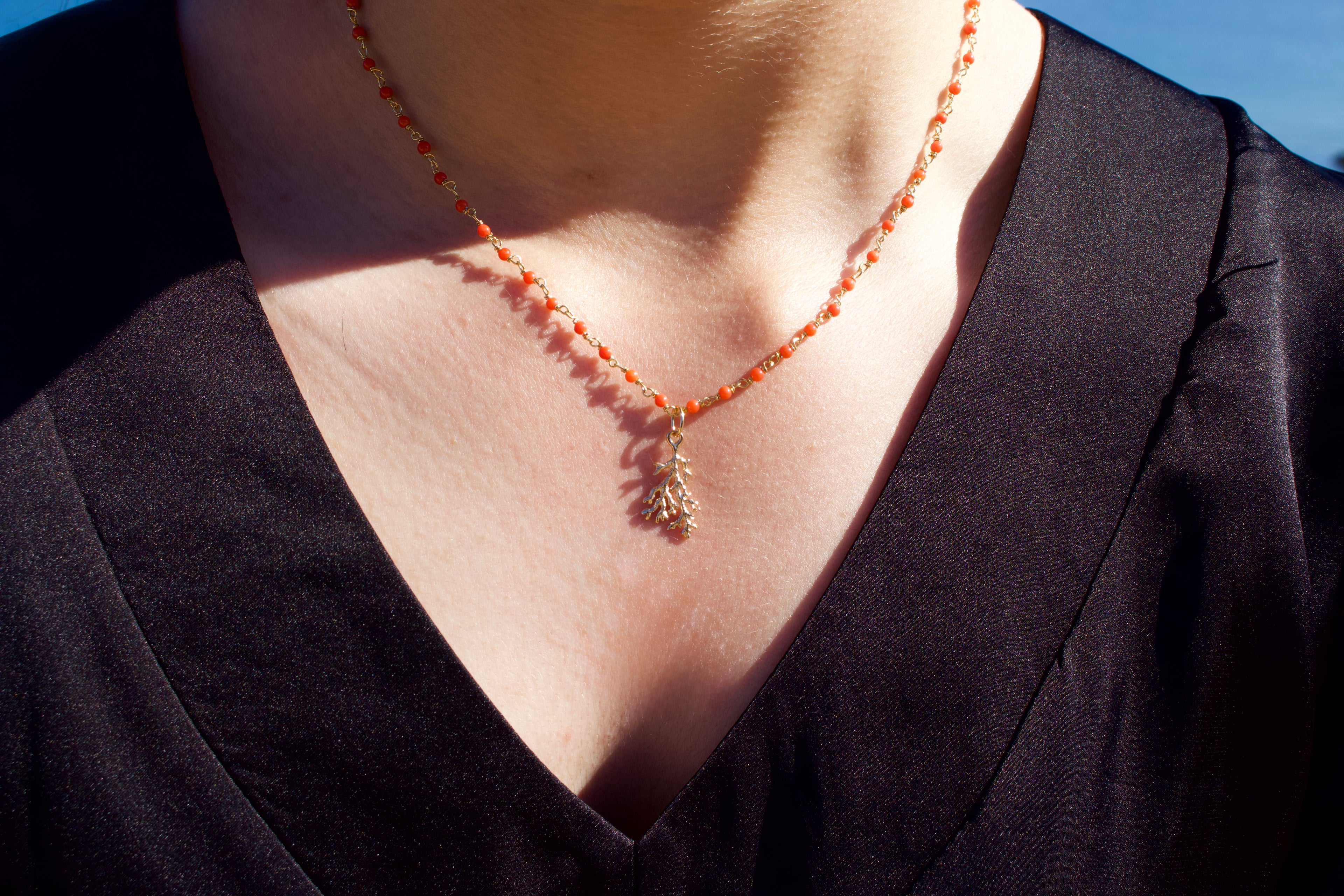 Collier « Bonifacio » Corail de Bonifacio