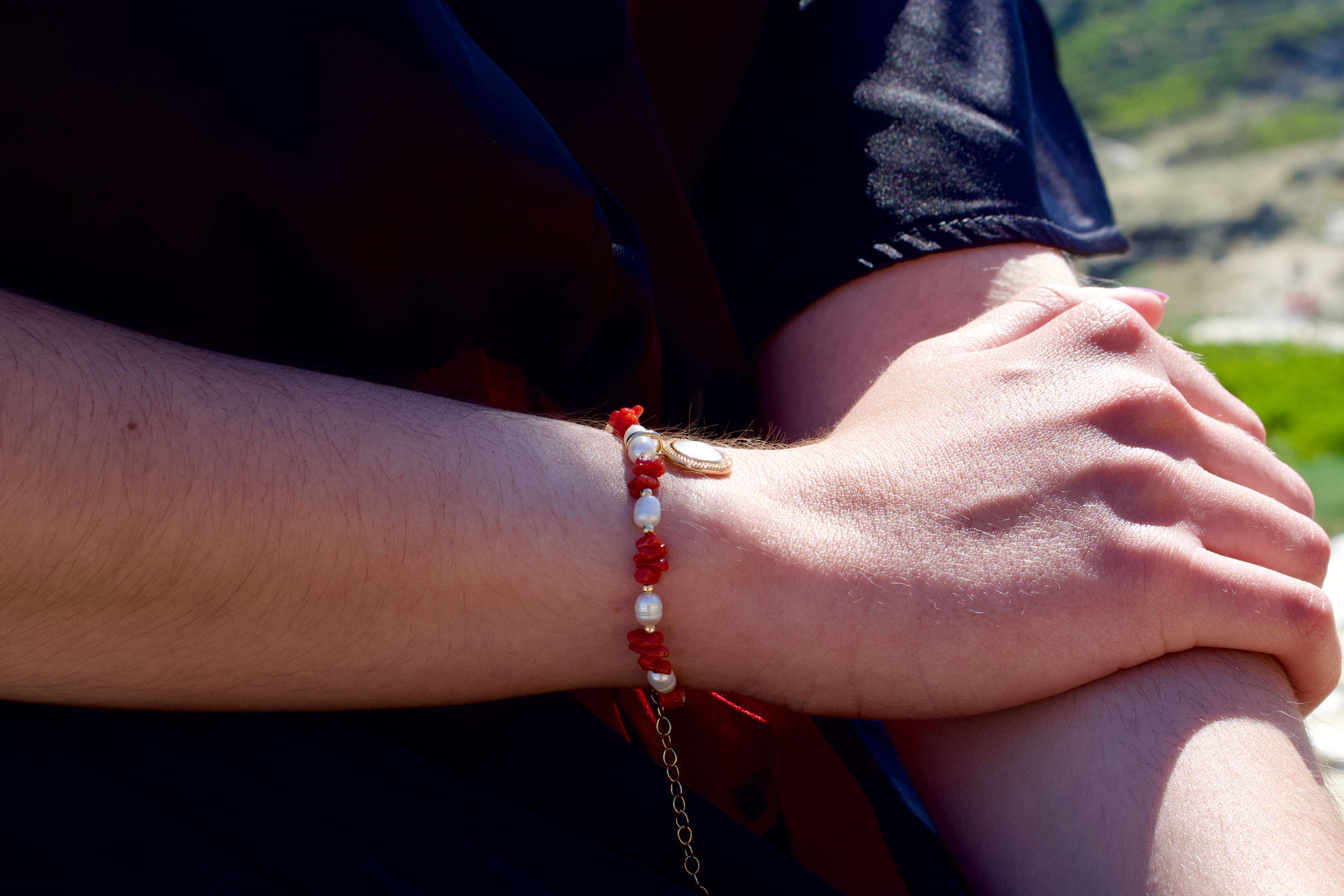 Bracelet « Solenzara » Corail de Bonifacio