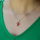 Collier « L’éternel » en Corail corse