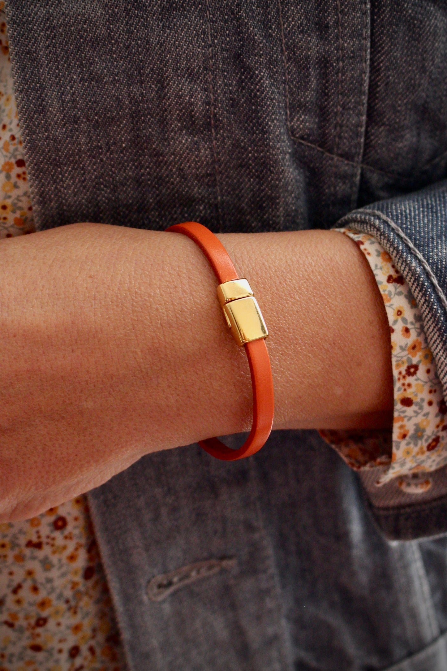 Bracelet Oriole en Cuir