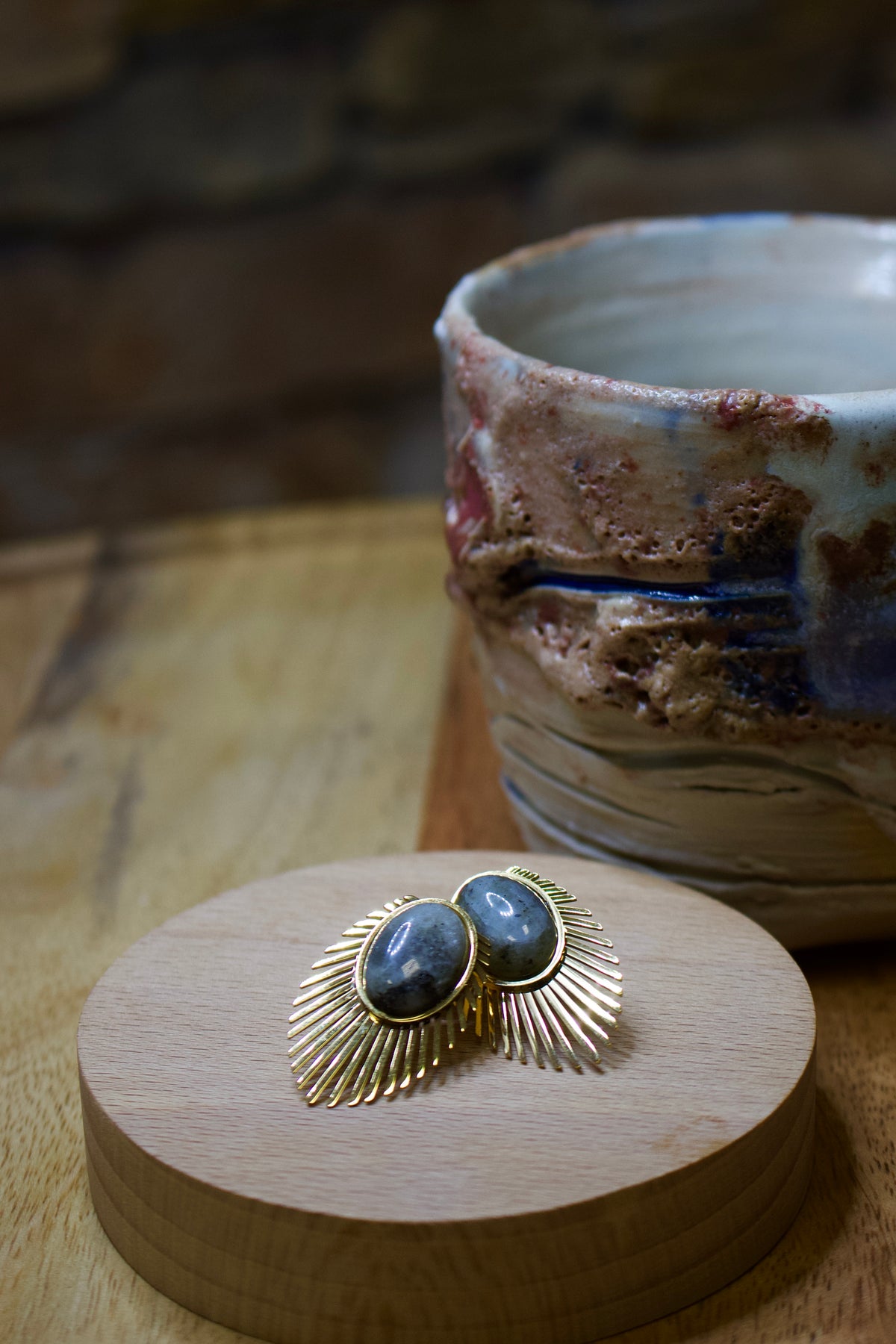 Boucles d'oreilles « Canopée »
